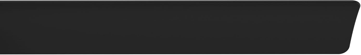 Hunter Fan Company, 51330, 52 inch Gilmour Matte Black Low Profile Damp Rated Ceiling Fan with LED Light Kit and Handheld Remote
