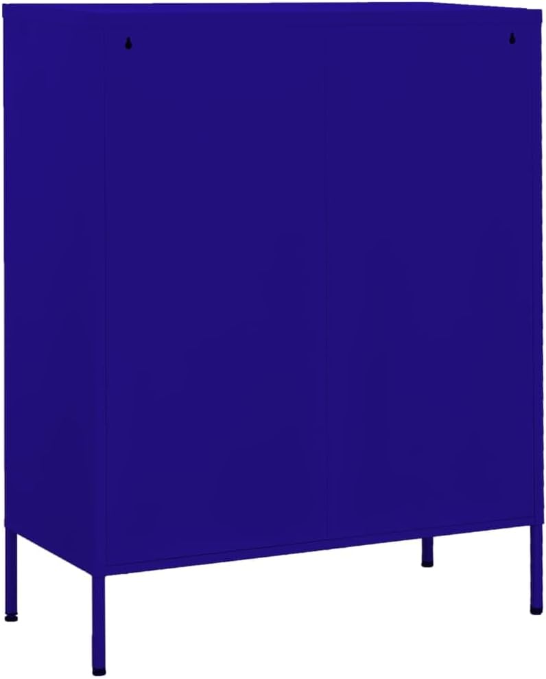 Metal Side Accent Storage Cabinet with Adjustable Shelves, Steel Storage Cabinet for Entryway and Hallway, 31.5'x13.8'x40',-247