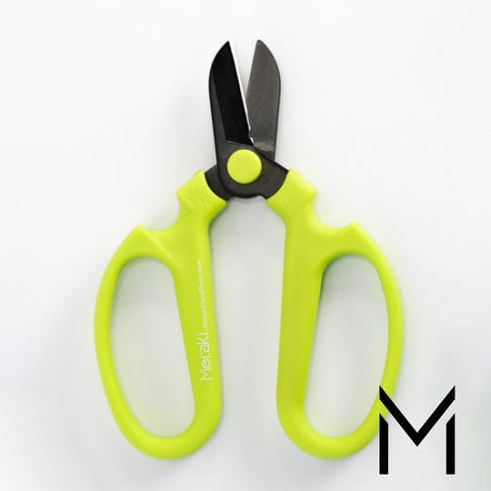 Flower Scissors Set of 3 Carbon Steel Blades, 3 Sizes In Polychromatic Colors