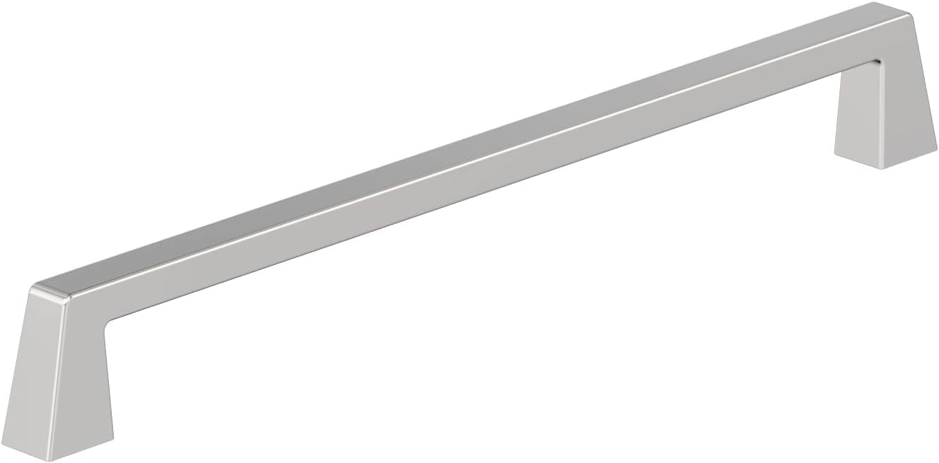 Amerock | Oversized Cabinet Hardware/Appliance Handle Pull | Polished Chrome | 12 inch (305 mm) Center-to-Center Drawer Pull | Blackrock | Kitchen and Bath Hardware | Furniture Hardware