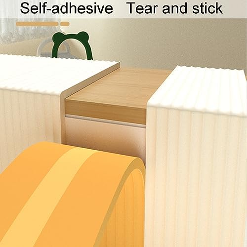 Safety Bumper Guard - Soft NBR Foam Padding Protective Cushions for Kids, Table, Fireplace & Countertop - Home Safety Bumpers to Prevent Injuries