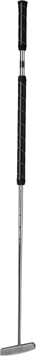 Bell III 365 Left Hand Face-On No-Anchor Belly Long Broomstick Mallet Polished Putter - Left Hand