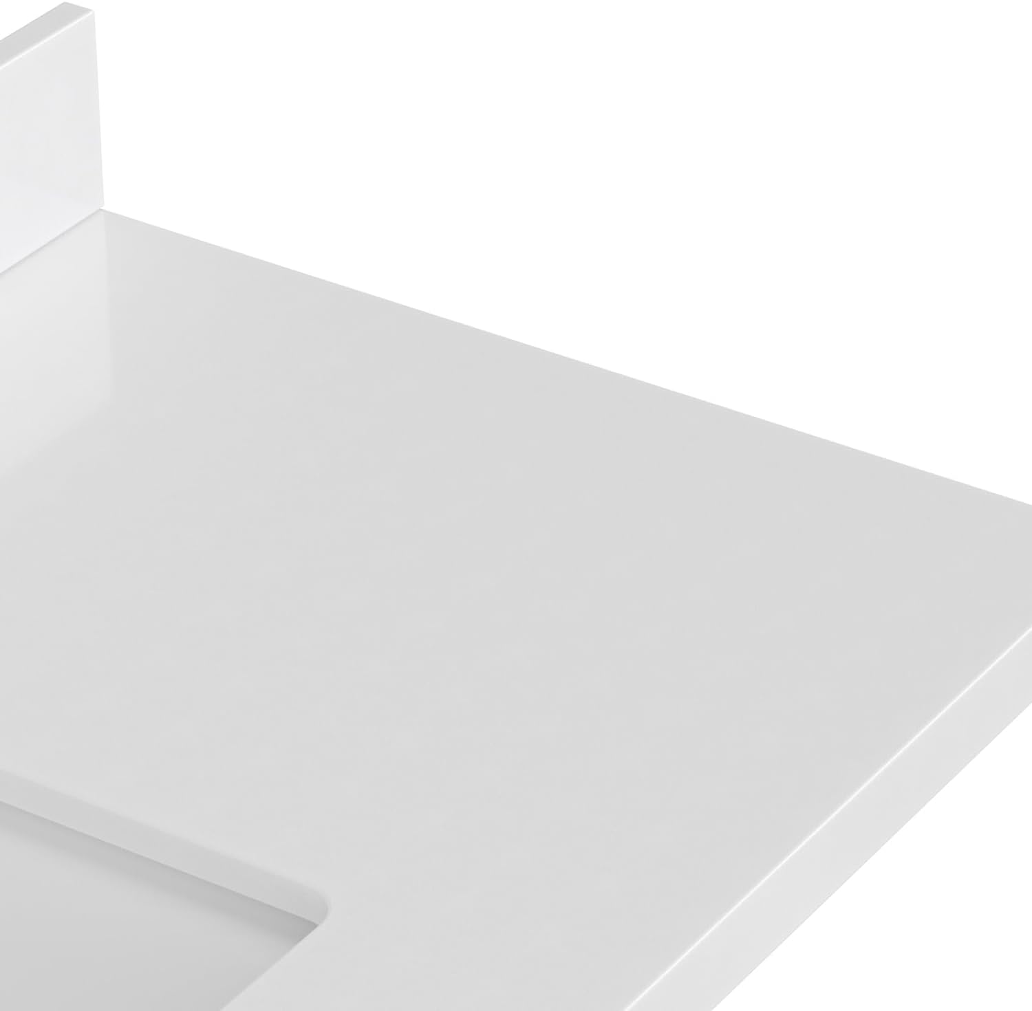 ARIEL Cambridge 48-inch Bathroom Vanity with Sink,Solid Wood, 1.5-inch Pure White Quartz Countertop, Single Rectangular Porcelain Sink, 2 Soft Closing Doors, 9 Dovetail Drawers, Vintage Green