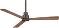 Minka Aire F787-ORB 52' 3-Blade Ceiling Fan in Oil Rubbed Bronze Finish with Medium Maple Blades