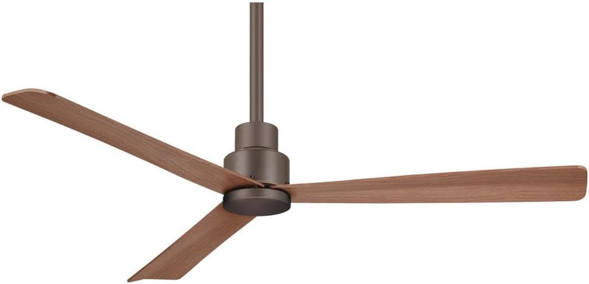 Minka Aire F787-ORB 52' 3-Blade Ceiling Fan in Oil Rubbed Bronze Finish with Medium Maple Blades