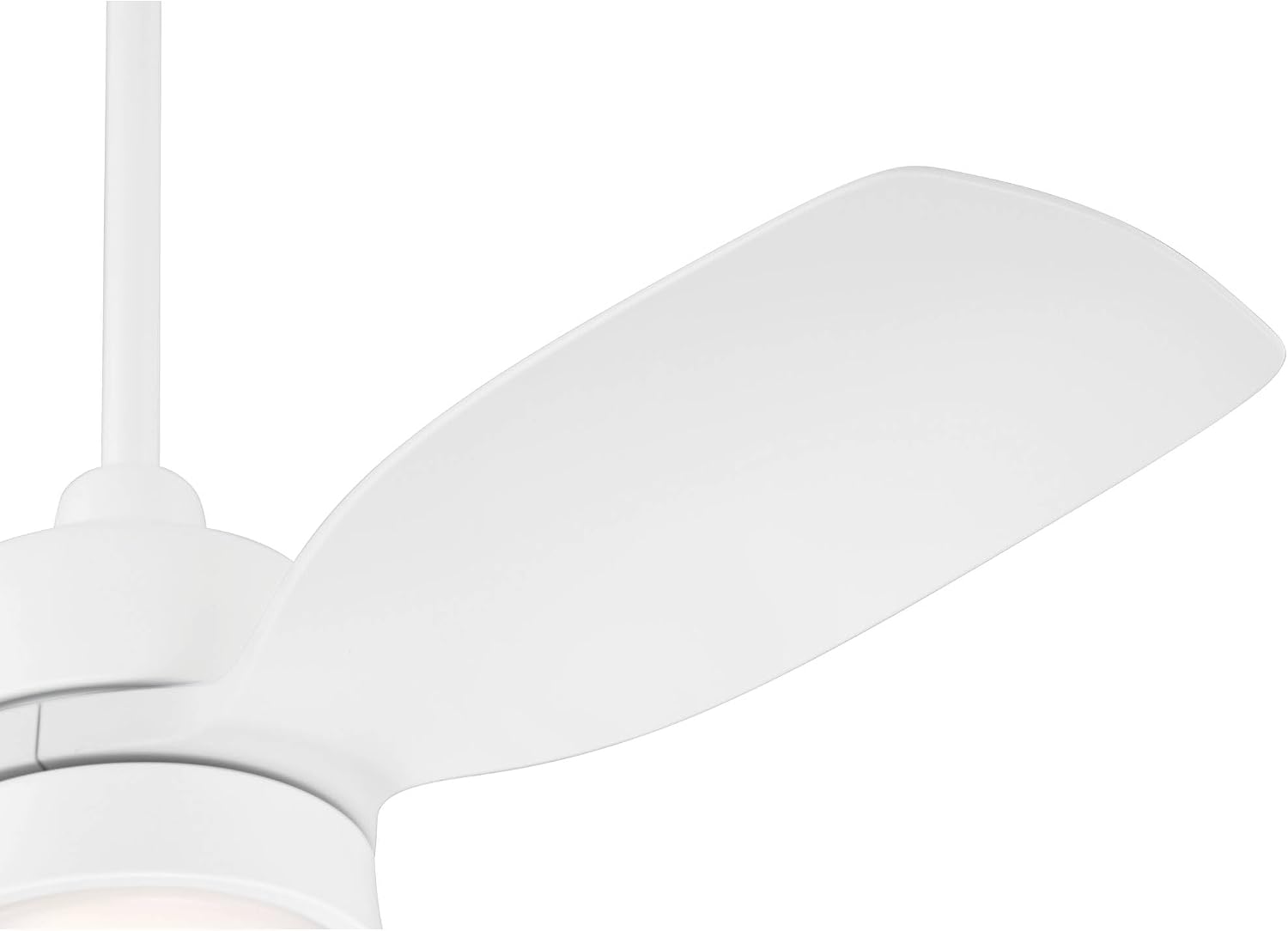 Casa Vieja 36' Verdin Modern Indoor Outdoor Ceiling Fan 3 Blade LED Light Remote Control Matte White Finish Blades Bedroom Patio Living Room Kitchen Porch Damp Rated Decorative Dimmable Garage
