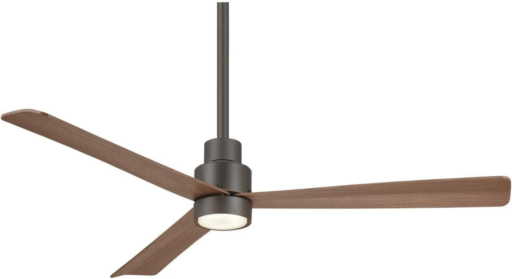 Minka Aire F787-ORB 52' 3-Blade Ceiling Fan in Oil Rubbed Bronze Finish with Medium Maple Blades