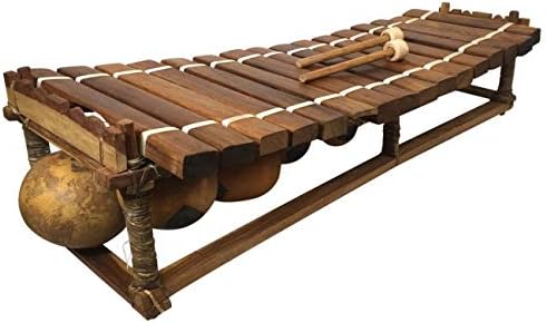 West African Professional Bala with Gum Rubber Mallets - C Major Pentatonic - Professional Marimba from Mali