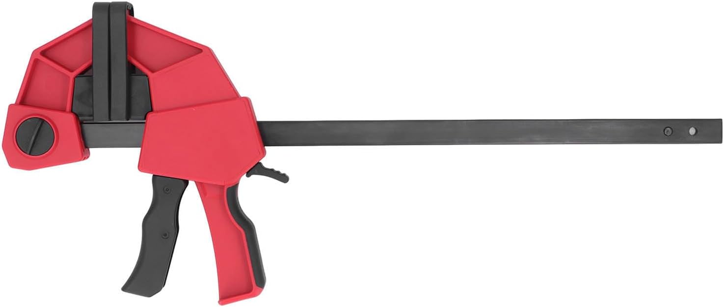 Bar Clamp, Woodworking Bar Clamp 12 Inch Quick Change Knob 235kg Clamping Force for Construction Site