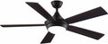 Fanimation Celano v2 52 inch Indoor Ceiling Fan with LED Light Kit - Dark Bronze with Reversible Cherry/Dark Walnut blades