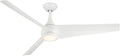 Minka-Aire F678L-WHF Twist 52' Ceiling Fan, Flat White