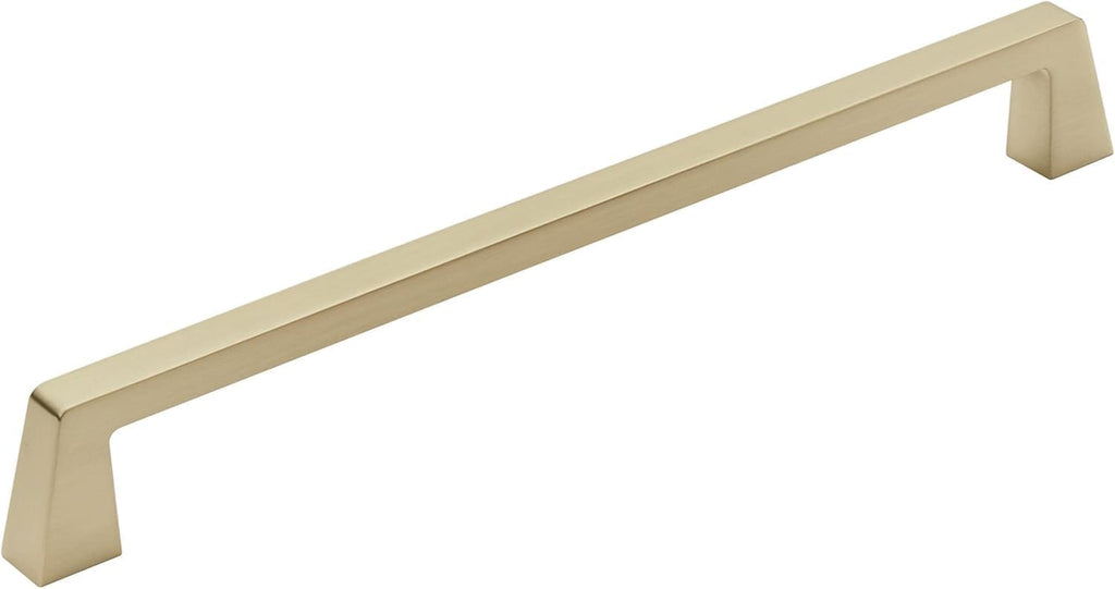 Amerock | Appliance Pull | Golden Champagne | 12 inch (305 mm) Center to Center | Blackrock | 1 Pack | Drawer Pull | Drawer Handle | Cabinet Hardware