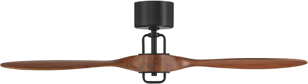 Casa Vieja 56' Longbow Black and Walnut Indoor/Outdoor Ceiling Fan