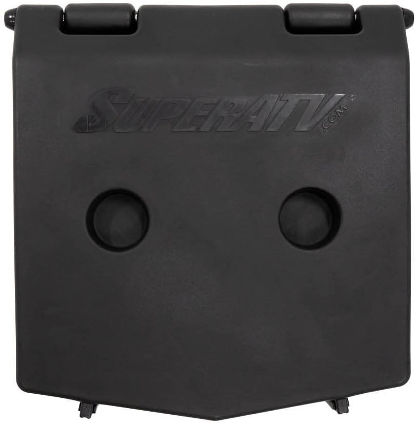 SuperATV Water Resistant Rear Insulated Cooler/Cargo Box for 2020-2022 CFMOTO ZForce 950 | Sealed Lid Keeps Ice in and Mud Out | Built-in Threaded Drain Plug | Heavy-Duty Latches