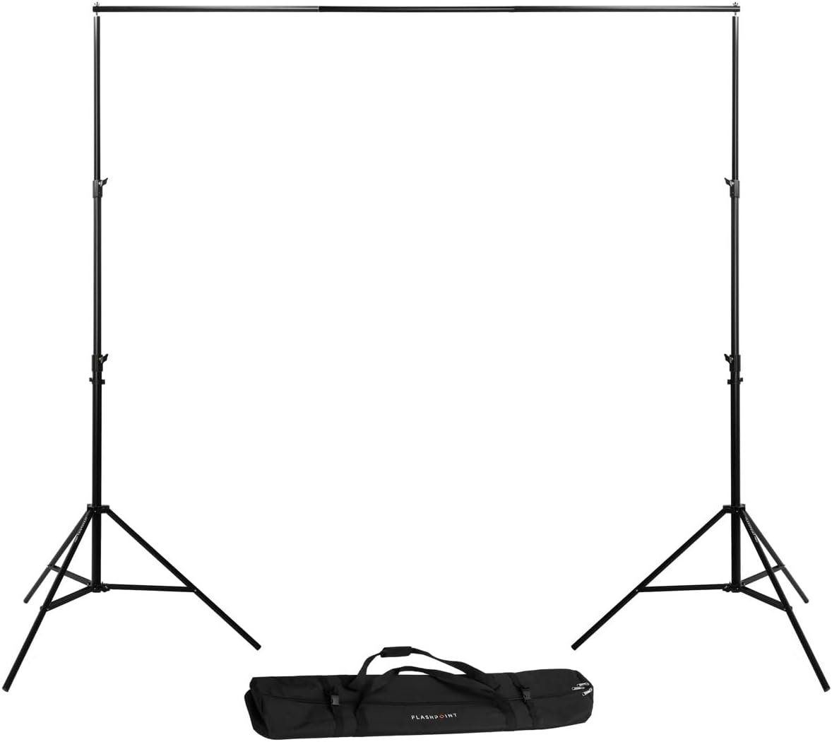 Savage Widetone Seamless Background Paper, 86' Wide x 36' Cocoa, #80 - Bundle with Flashpoint 10' Support System Air Cushioned, Clip Clamp with 2' Jaw