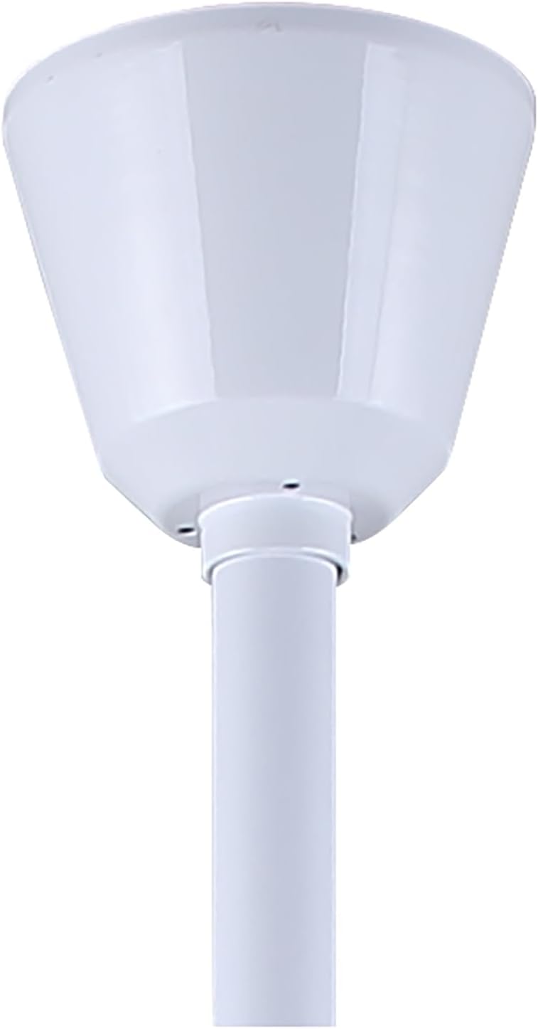 56' White Weatherproof Industrial Ceiling Fan – High-Performance DC Motor – Wall Control – Ideal for Outdoor Patios, Gyms & Warehouses