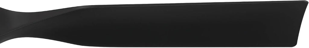 Casa Vieja 56' Keel Modern Indoor Outdoor Ceiling Fan 3 Blade LED Light Remote Control Matte Black Finish Blades Bedroom Patio Living Room Kitchen Porch Hugger Damp Rated Flush Mount Garage Exterior