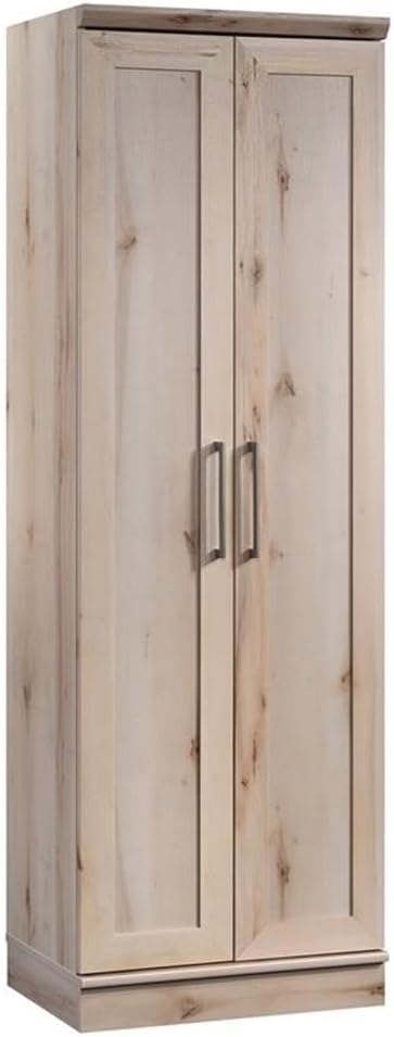 Sauder HomePlus Two Door Storage Cabinet/Pantry Cabinet, Pacific Maple Finish | Two Door