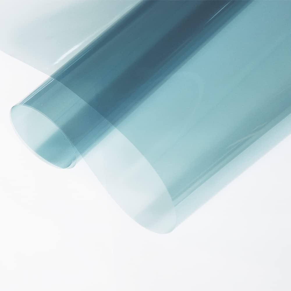 80% VLT Nano Ceramic Window Film 99% Anti UV Front Car Solar Windshield Rear Side Window Tint, Light Blue (20' x100ft)