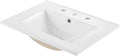 Sink Vanity Cabinet, Ceramic, White, Modern Contemporary, Hotel Bedroom Bathroom Master Suite Guest