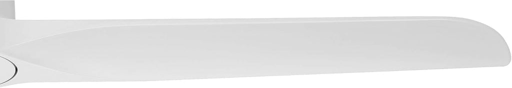 Casa Vieja Zebec 52' Modern Indoor Hugger Flush Mount Ceiling Fan with Remote Control, 3 Blades, 6-Speed Quiet Reversible DC Motor, Timer, Matte White Finish Low Profile Living Room Kitchen House