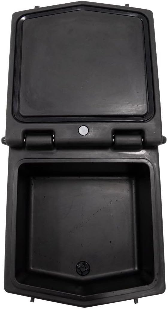 SuperATV Water Resistant Rear Insulated Cooler/Cargo Box for 2020-2022 CFMOTO ZForce 950 | Sealed Lid Keeps Ice in and Mud Out | Built-in Threaded Drain Plug | Heavy-Duty Latches