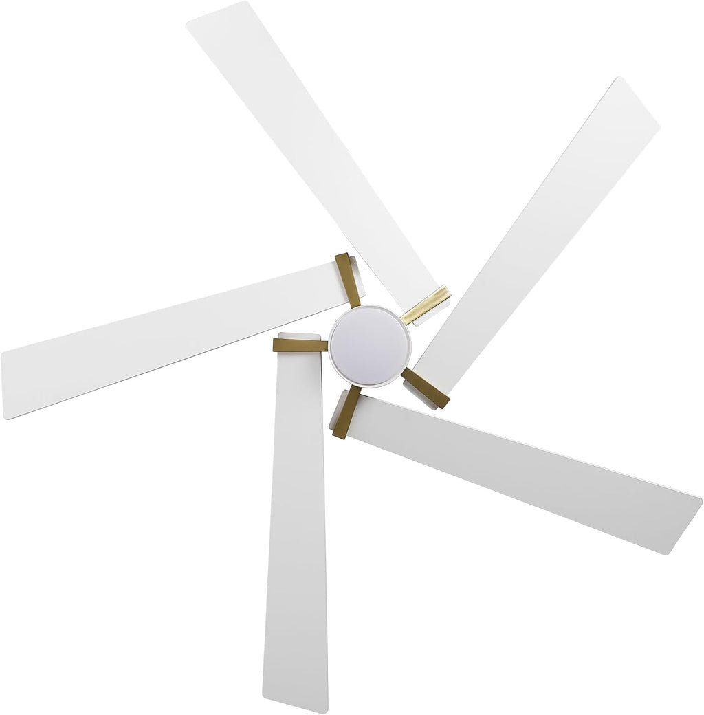 60 Inch Ceiling Fans with Lights and Remote, Modern Large Ceiling Fan with Reversible DC Motor, Dimmable LED, Memory Function & Timer, Quiet Outdoor Ceiling Fans for Patios Living Room Bedroom