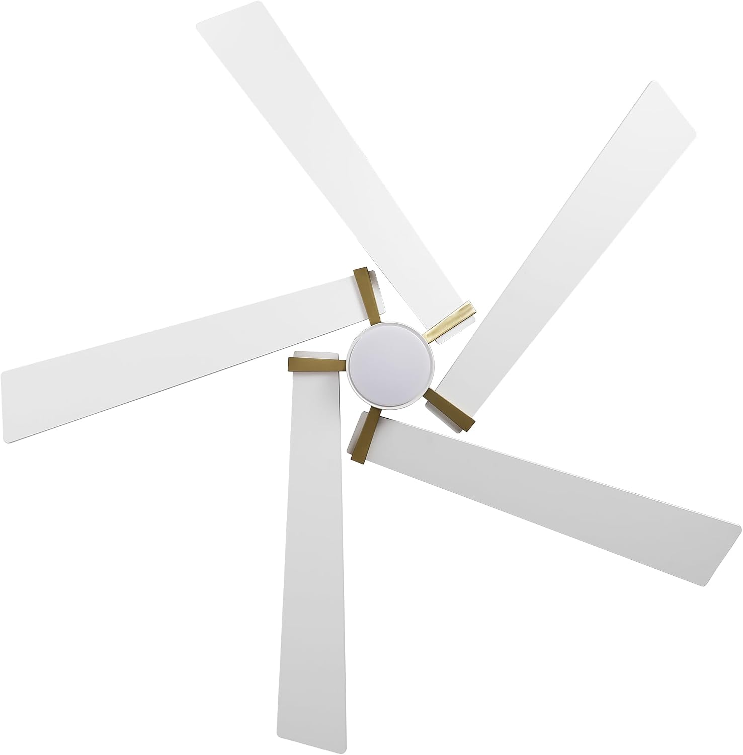 60 Inch Ceiling Fans with Lights and Remote, Modern Large Ceiling Fan with Reversible DC Motor, Dimmable LED, Memory Function & Timer, Quiet Outdoor Ceiling Fans for Patios Living Room Bedroom