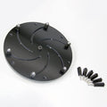 12-Inch Longworth Wood Lathe Chuck, Self-Centering with 1-Inch - 8TPI Thread Lathe Chuck