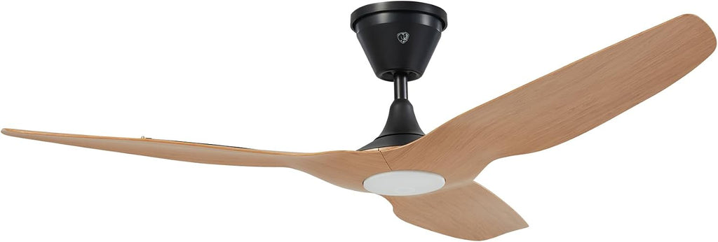 Big Ass Fans - Haiku Coastal - Marine/Coastal Grade Smart Outdoor Ceiling Fan with Remote Control, 2700K Dimmable LED, Universal Mount with 5' Extension Tube