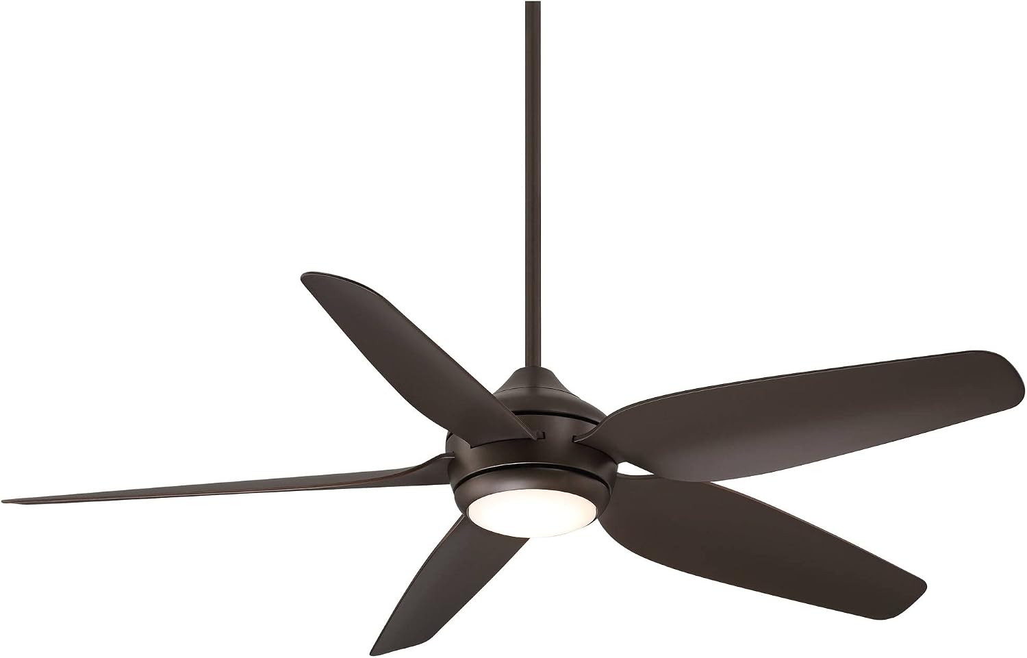 Casa Vieja 52' Del Diego Modern Industrial Indoor Outdoor Ceiling Fan with LED Light Remote Control Bronze Brown Damp Rated for Patio Exterior Shed House Home Porch Gazebo Garage Barn