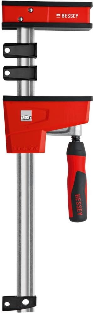 Bessey - K-BODY REVOlution 18' Parallel Clamps with Composite Plastic Handle and 3-3/4-In. Throat Depth - 2-Pack