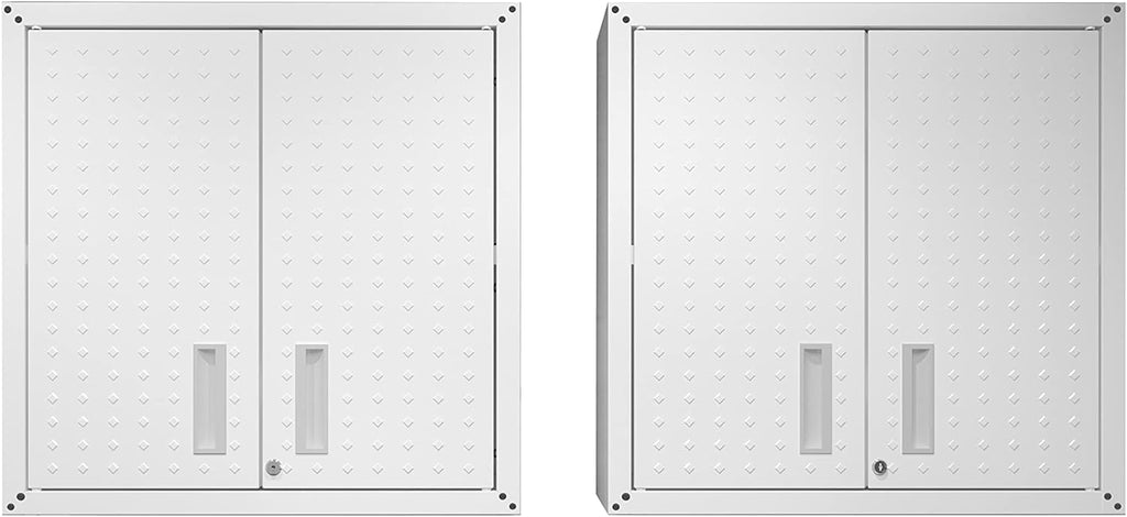 Manhattan Comfort Fortress Storage Units, White