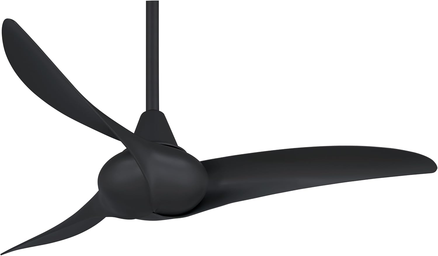 Minka-Aire F854-CL Wave 44' Ceiling Fan with Remote Control in Coal Finish