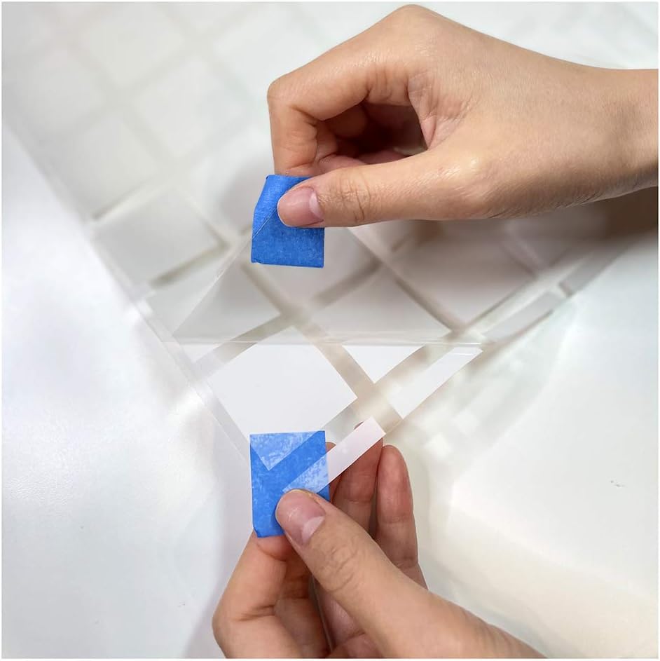 BDF BBL Decorative Window Film Bold Block (1 3/8 Inch Wide Squares) - 36in X 100ft