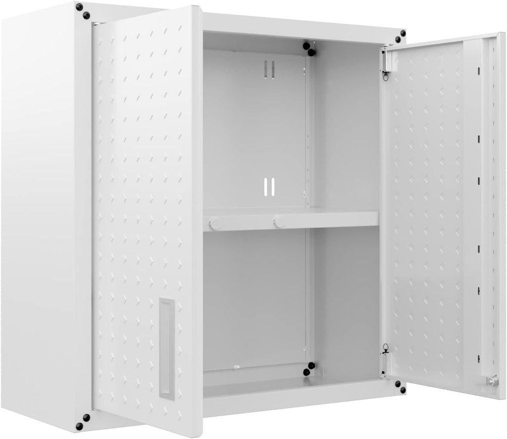 Manhattan Comfort Fortress Storage Units, White