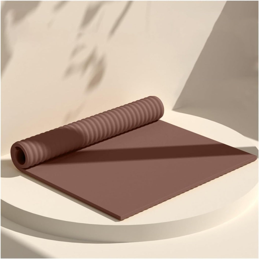 24in Width Foam Safety Strips, Self-Adhesive Soft Guard Bumper Pad, Collision Edge Protector, Wall Cushion for Indoor Outdoor Furniture Table Chairs Stair(Coffee Color,Length: 5M)