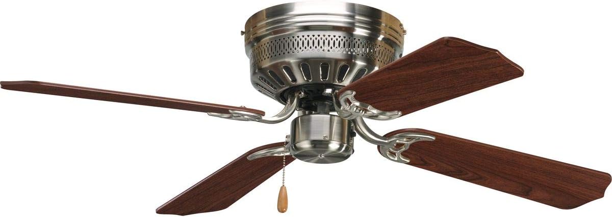 Progress Lighting AirPro Collection 42'' Four-Blade Hugger Ceiling Fan