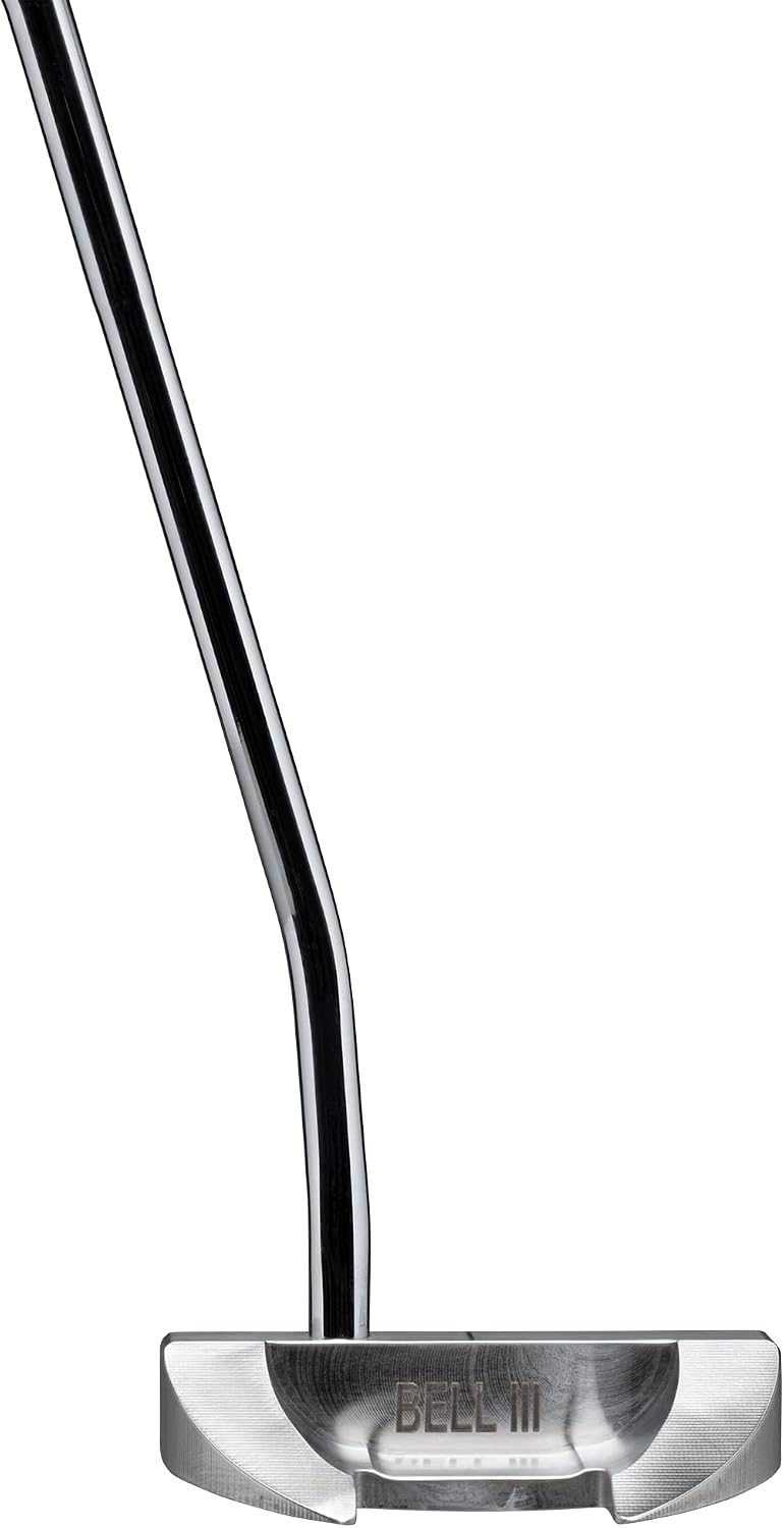 Bell III H-365 Half-Offset CNC Milled Half-Mallet Standard Golf Putter + Winn 15' Counter-Balance Grip | Made in USA