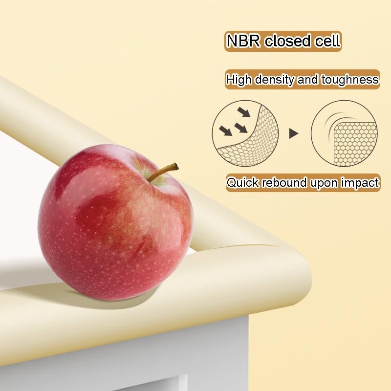 Sharp Edges Safety Corner Edges Foam Padding, DIY Furniture Edges Guards Bumpers, Furniture Corner Guards