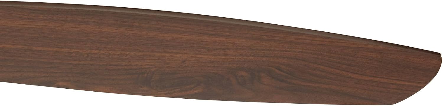 Casa Vieja 52' Elite Modern Hugger Low Profile Indoor Ceiling Fan with Light LED Remote Control Soft Brass Walnut Brown Opal Glass for House Bedroom Living Room Home Kitchen Dining Office