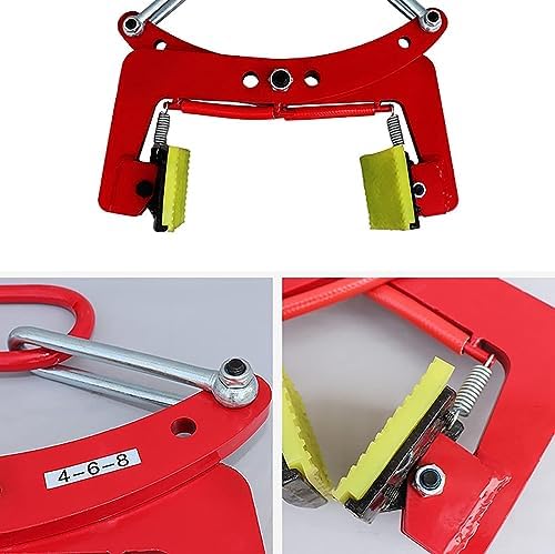 Adjustable Vertical Plate Clamp For Safe Handling Of Heavy-Duty Stone And Metal Plates(9IN)