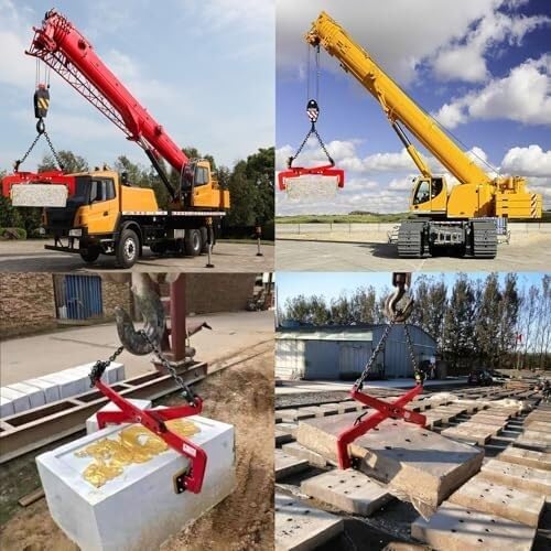 clamps Granite Slab Lifting Clamp Heavy Duty Stone Scissor Lifter Clamp for Carrying and Vertical Transport vertical(12inch)