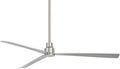 MINKA-AIRE Simple XL 65' Outdoor Ceiling Fan F789-BNW - Brushed Nickel Wet