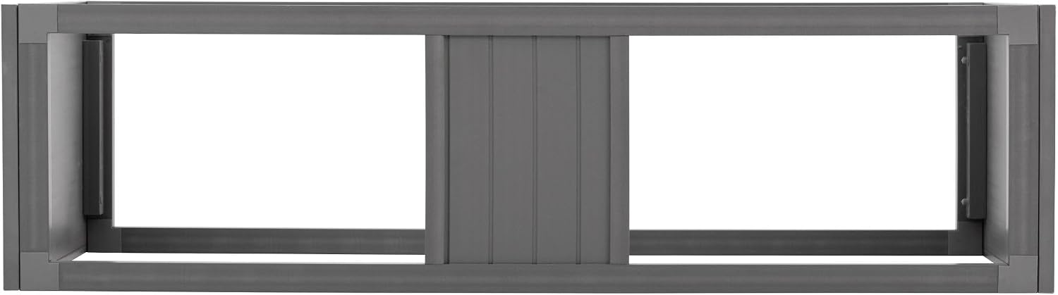 New Age Pet ECOFLEX Two Medium Reptile Enclosures with Matching Stacker Combo Set in Grey