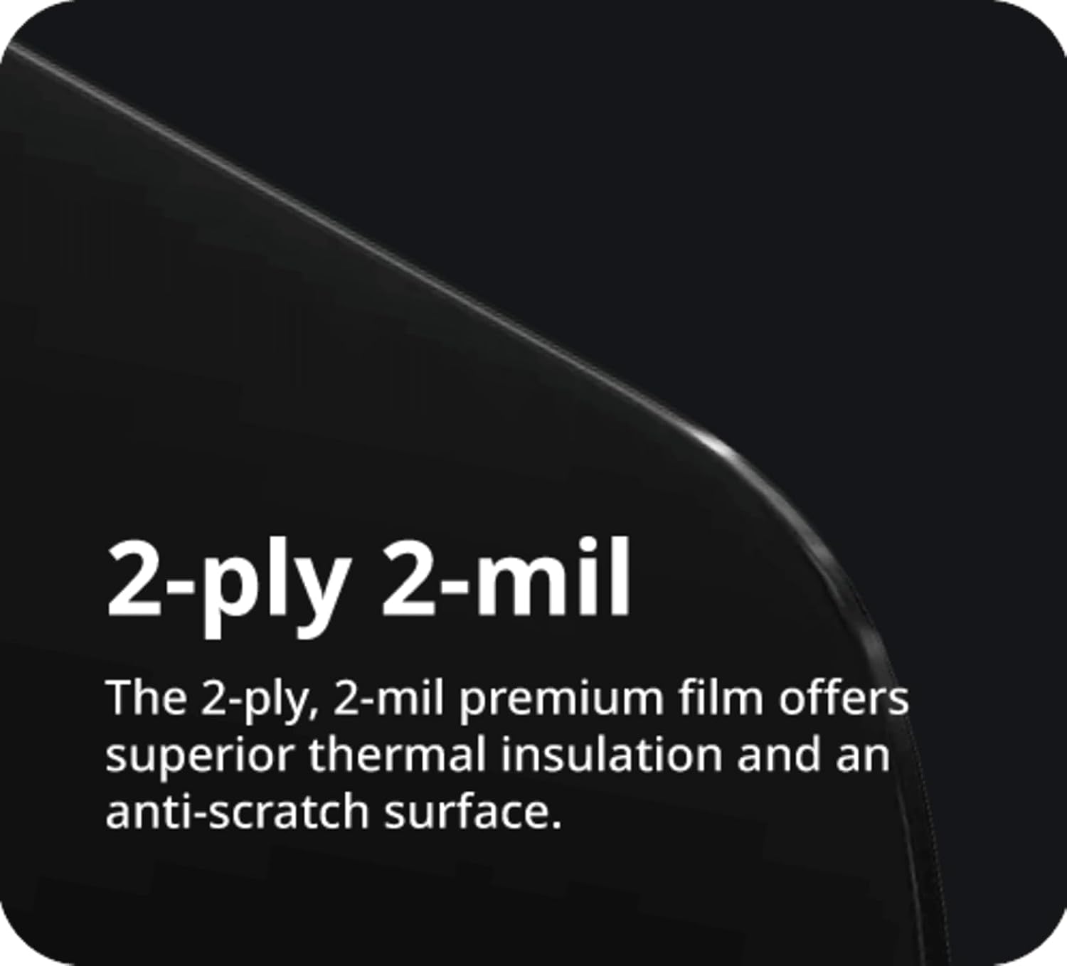 Nano Ceramic Window Tint Film for Cars and Building, Charcoal, 2 Ply Scratch Resistant, Heat Control, and UV 99%, IR Rejection up to 95%, 15% VLT, 24inx100ft