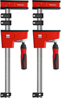 Bessey - K-BODY REVOlution 12' Parallel Clamps with Composite Plastic Handle and 3-3/4-In. Throat Depth - 2-Pack