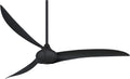 Minka-Aire F855-CL Wave 65' Ceiling Fan with Remote Control in Coal Finish
