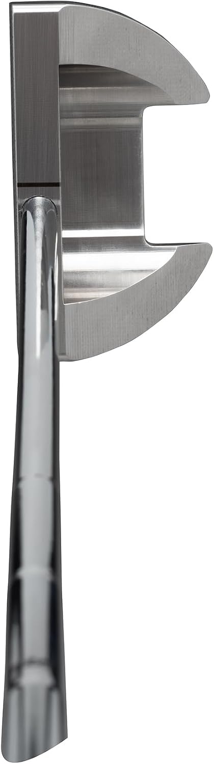 Bell III 365 Left Hand Face-On No-Anchor Belly Long Broomstick Mallet Polished Putter - Left Hand