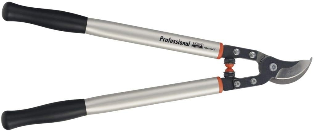 Bahco BAHP160SL90 Loppers for Tree Trimming, Professional-Grade with Forged Steel Counter Blade, Lightweight Aluminum Handles, Shock Absorbers, Slim Blade, 1.8 in Cutting Capacity, 35.4 in Length